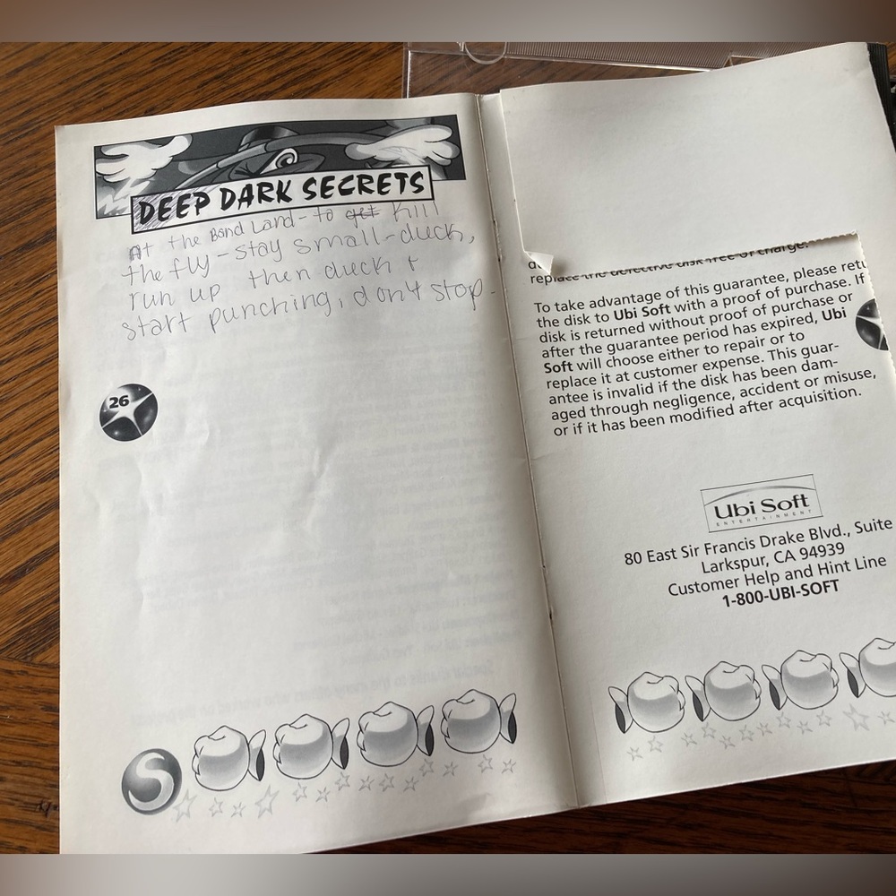 RARE Rayman LONG BOX Original Works with Both PlayStation 1 & PlayStation 2 - Picture 9 of 15